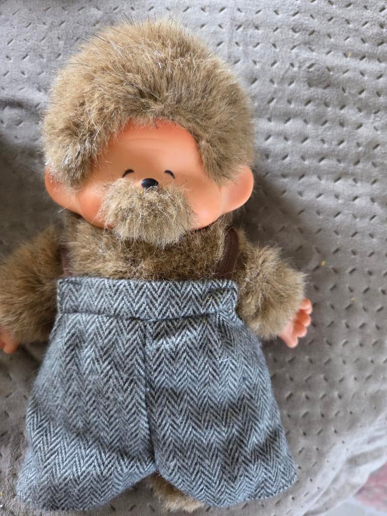 Vintage Monchhichi Opa Collectors Item - Zeldzaam!, Verzamelen, Speelgoed, Ophalen of Verzenden, Zo goed als nieuw