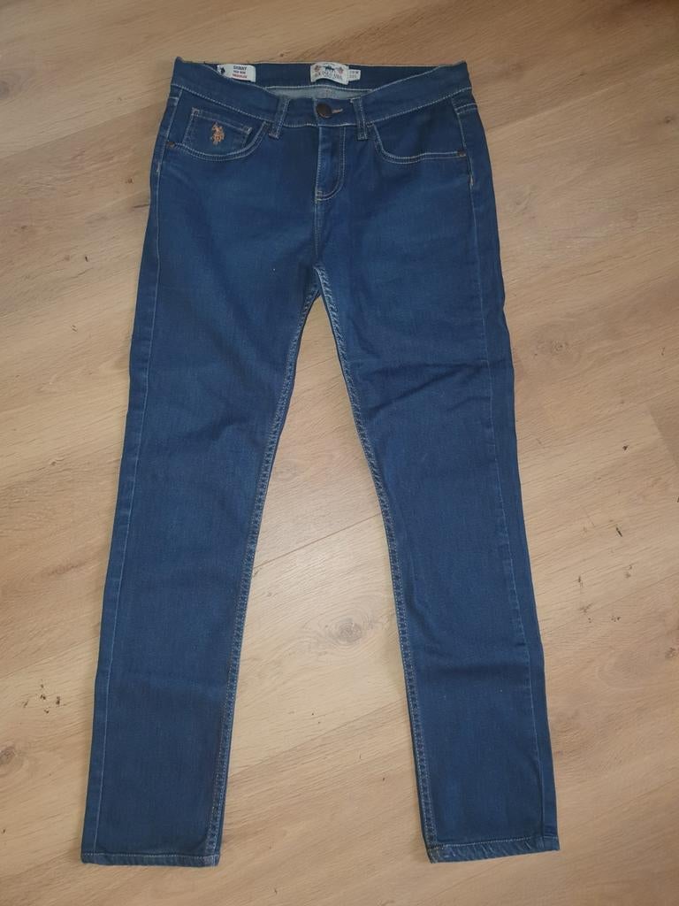 US Polo Assn Skinny High Rise Michigan Jeans W28 L32, Kleding | Dames, Spijkerbroeken en Jeans, Blauw, US Polo Assn, Ophalen of Verzenden