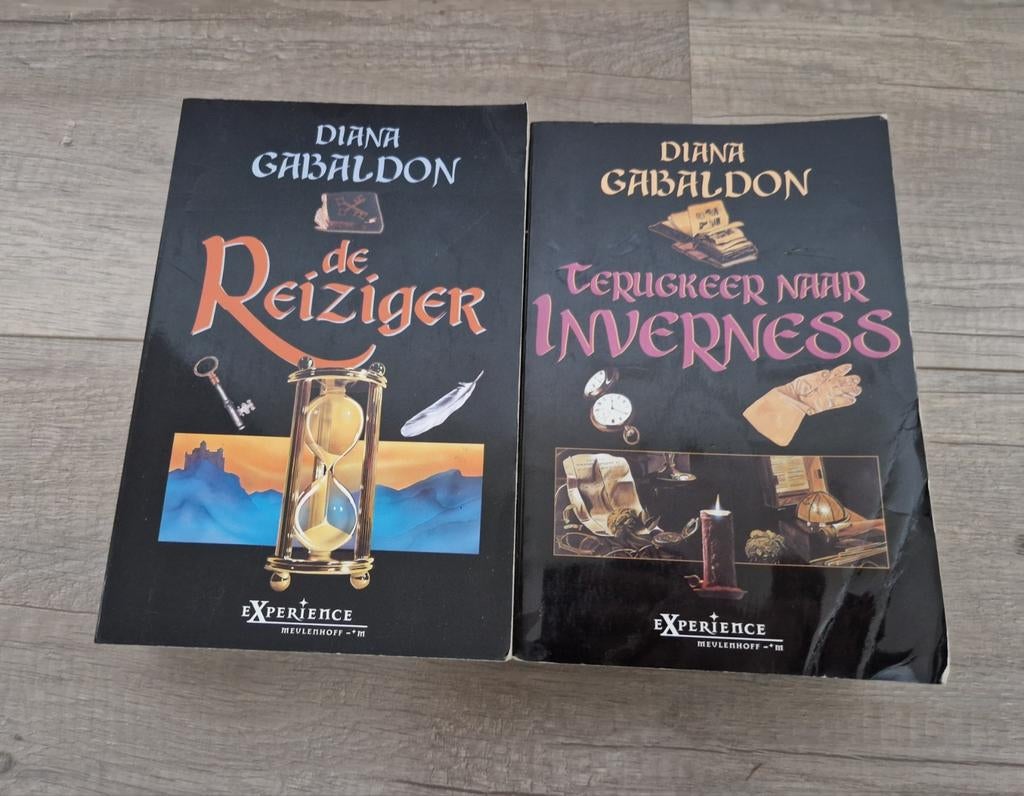 Boeken diana gabaldon outlander deel 1 2 terugkeer invernes, Boeken, Ophalen of Verzenden, Zo goed als nieuw