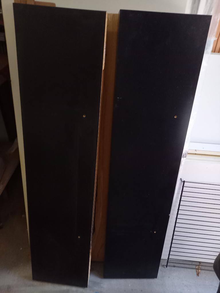 2x  Ikea lack  zwart, Ophalen, Gebruikt
