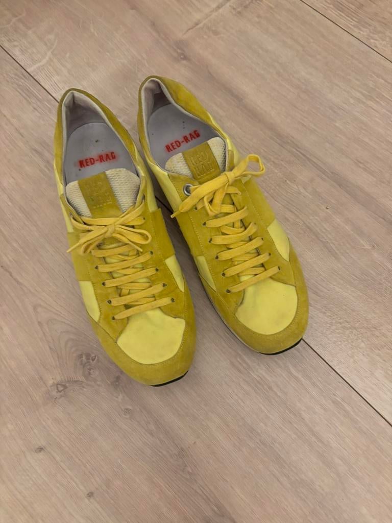 Sneakers Geel Red -Rag mt 42, Geel, Ophalen of Verzenden, Sneakers of Gympen, Zo goed als nieuw