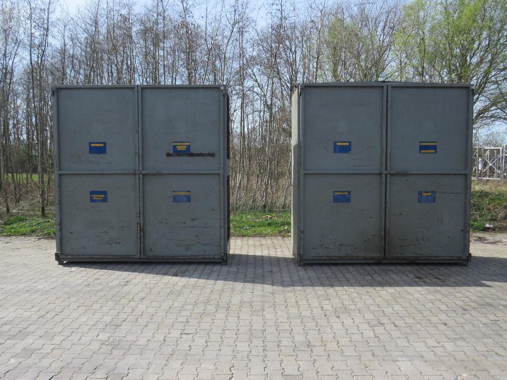 chemiecontainer milieukast opslagkast met lekbakken, Doe-het-zelf en Verbouw, Ophalen, Gebruikt, Chemiekast, Zandhaarweg