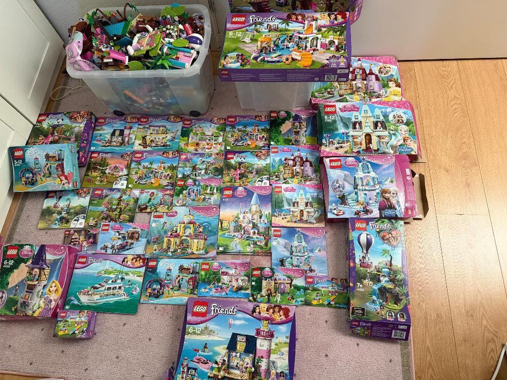 Grote verzameling Lego Disney en Friends, Ophalen, Zo goed als nieuw, Complete set, Lego