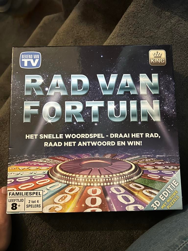 Rad van Fortuin bordspel, Hobby en Vrije tijd, Drie of vier spelers, Ophalen, Gebruikt