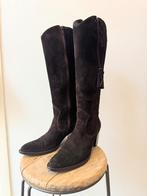 Guglielmo Rotta bruine suede laarzen maat 39, Ophalen of Verzenden, Zo goed als nieuw, Bruin, Hoge laarzen