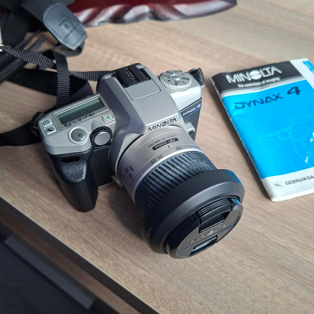 Minolta Dynax 4 analoge spiegelreflexcamera, Audio, Tv en Foto, Fotocamera's Analoog, Ophalen of Verzenden