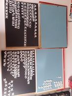 Vintage Titrex magnetische letters, Ophalen of Verzenden