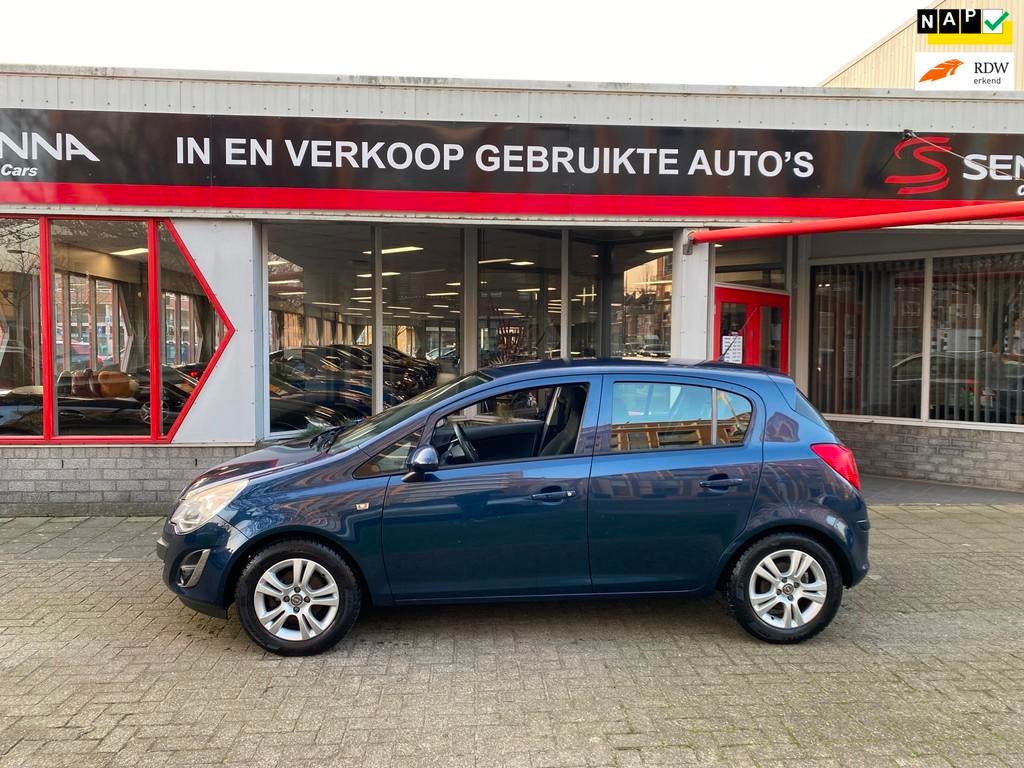 Opel Corsa 1.2-16V Berlin - Bj 2013 - Airco - FlexFix - Fiet, Voorwielaandrijving, Euro 5, Gebruikt, 4 cilinders