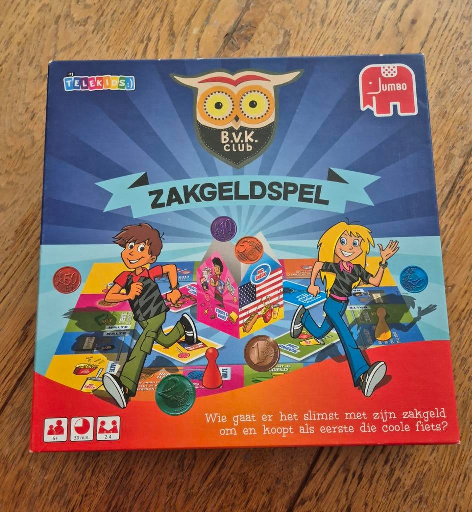 Jumbo Zakgeldspel - Leer slim omgaan met geld, Hobby en Vrije tijd, Gezelschapsspellen | Bordspellen, Drie of vier spelers, Ophalen of Verzenden