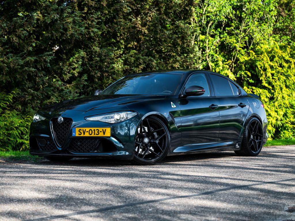 Alfa Romeo Giulia 2.9 V6 Quadrifoglio | 1e Eig |Org NL | UNI, Auto's, Alfa Romeo, Automaat, Achterwielaandrijving, Gebruikt, 1595 kg