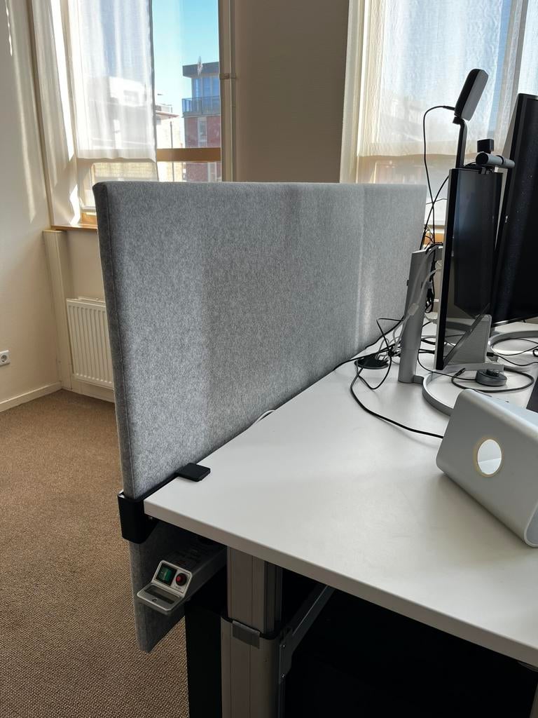 Akoestische scheidingswand voor bureau, Ophalen of Verzenden, Gebruikt