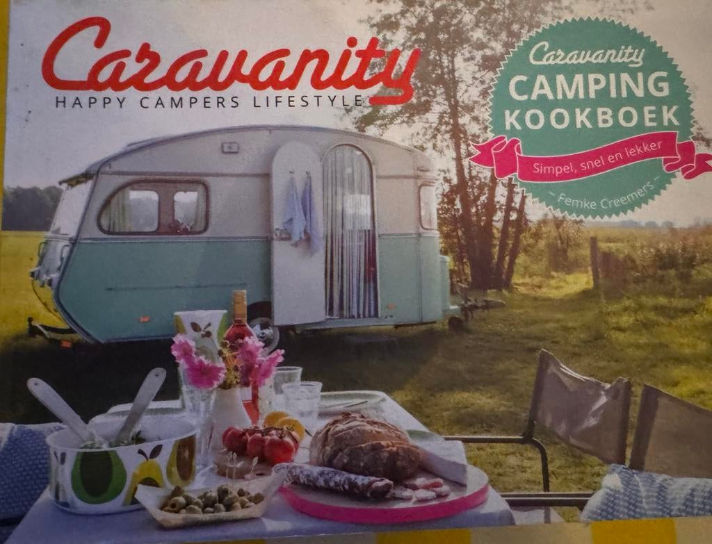 Caravanity camping kookboek voor tent en caravan, Boeken, Ophalen of Verzenden, Gelezen, Overige gebieden, Hoofdgerechten