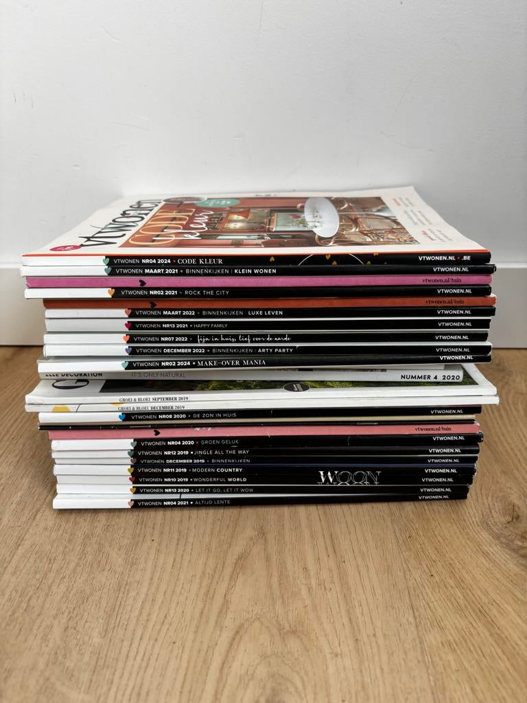18 VTWonen tijdschriften, Ophalen, Gelezen, Overige typen