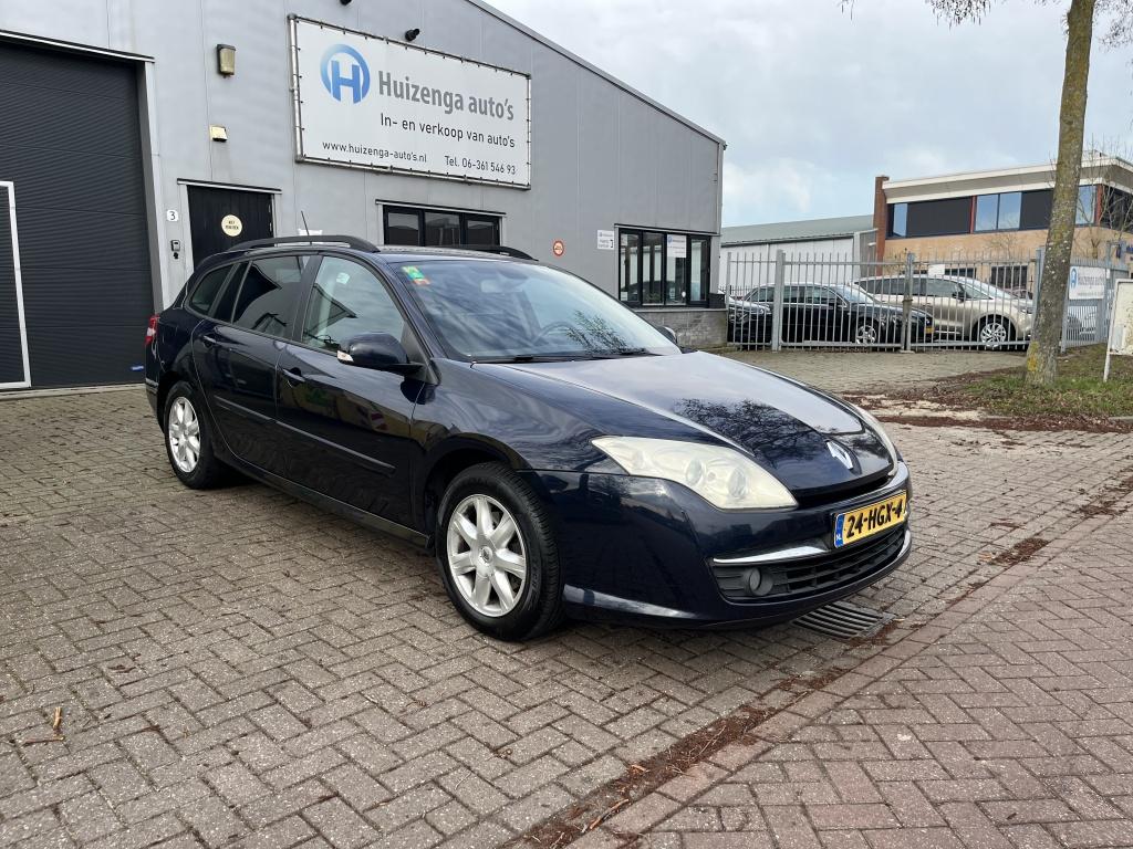 Renault Laguna Estate 2.0 DCi | CLIMA| APK:26-09-2026!, Laguna, Stof, Zwart, 4 cilinders