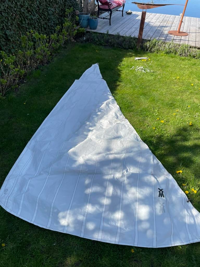 Fok en grootzeil van GWS Schouw, Watersport en Boten, Ophalen, Gebruikt, 3 tot 6 meter, Minder dan 15 m²