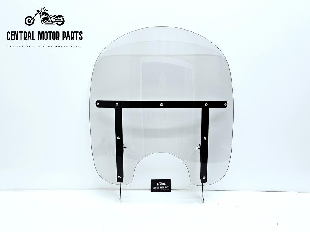 Black 18 inch Light Smoke Windshield Softail 2000-2017, Niet ingevuld, Niet ingevuld, Nieuw, Ophalen of Verzenden