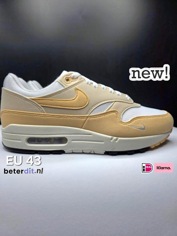 Nike Air Max 1 '87 'Light Orewood Brown'
Maat: 43, Kleding | Heren, Schoenen, Nieuw, Sneakers of Gympen, Ophalen of Verzenden