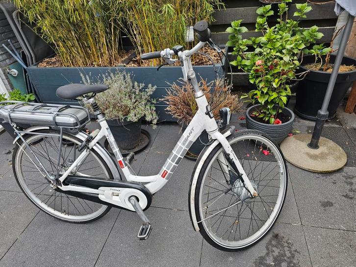 Giant twist elektr. Fiets 36v, Fietsen en Brommers, Elektrische fietsen, Gebruikt, Giant, 51 tot 55 cm, Minder dan 30 km per accu