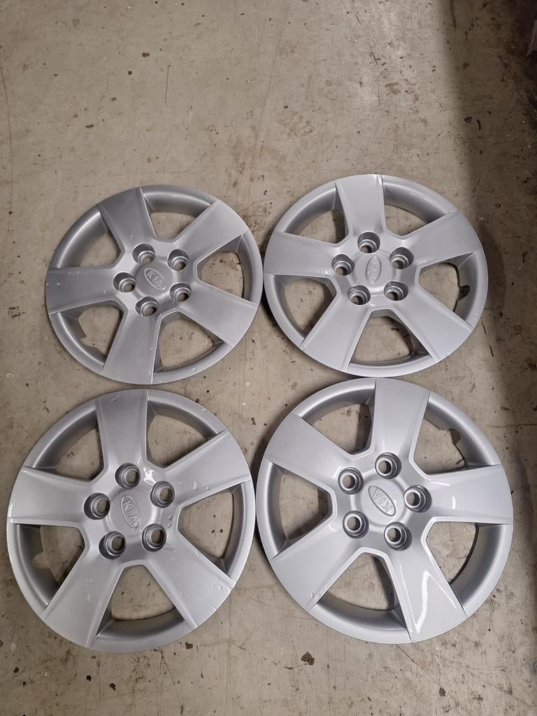 Setje zgan kia venga wieldoppen 15 inch, Ophalen of Verzenden