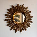 SALE Italiaanse zonnespiegel sunburst vintage, Minder dan 50 cm, Vintage, Rond, Ophalen of Verzenden