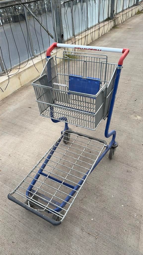 Winkelwagens, 100 liter of meer, Ophalen of Verzenden, Zo goed als nieuw, Transportkar