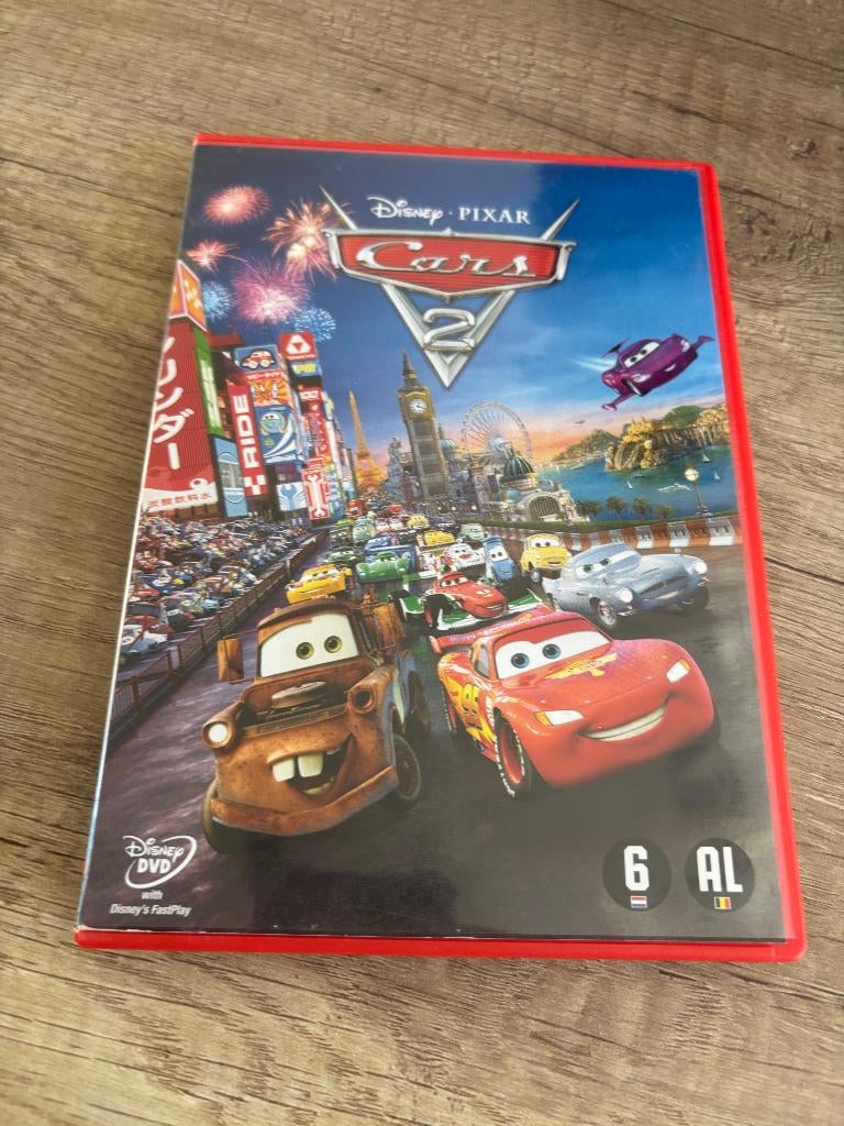 disney dvd cars deel 2, Cd's en Dvd's, Dvd's | Tekenfilms en Animatie, Tekenfilm, Ophalen of Verzenden, Zo goed als nieuw, Alle leeftijden
