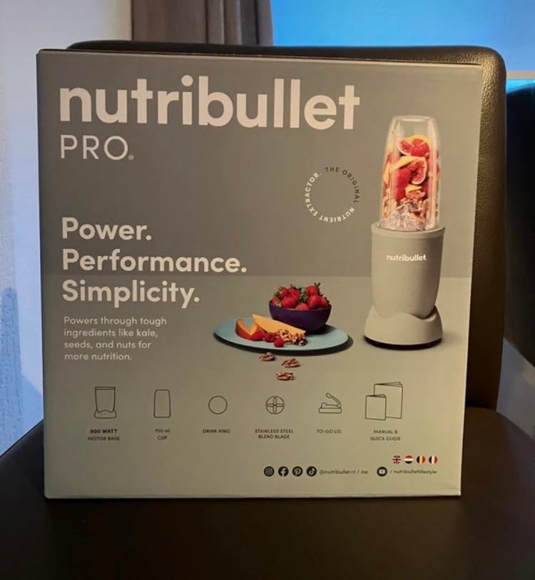 Nutribullet Pro Blender 900 watt, Ophalen of Verzenden, Nieuw