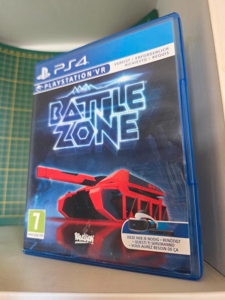 Battlezone PS4 VR Game - Zo goed als nieuw, Spelcomputers en Games, Games | Sony PlayStation 4, Zo goed als nieuw, Shooter, 1 speler
