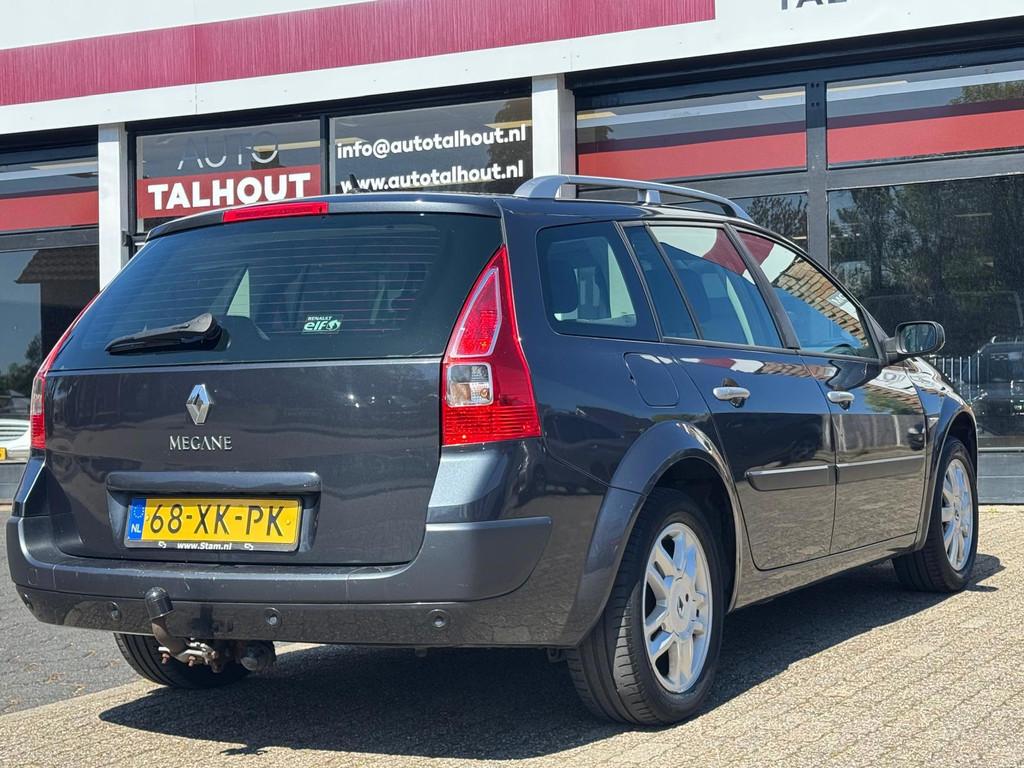 Renault Mégane Grand Tour 1.6-16V LPG G3, TREKHAAK, CRUISE, Voorwielaandrijving, Stof, Gebruikt, Zwart