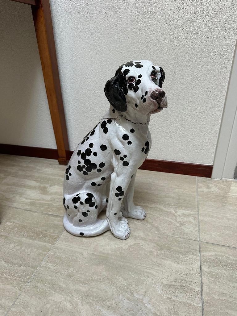 Dalmatiër, keramisch beeld, Antiek en Kunst, Ophalen