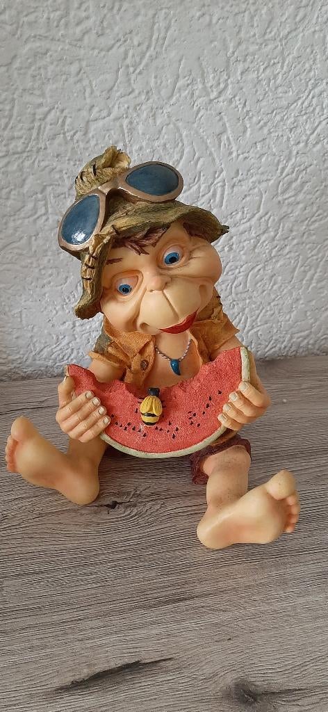 laven efteling Leloen met zijn meloen, Verzamelen, Efteling, Ophalen of Verzenden, Zo goed als nieuw, Beeldje of Poppetje