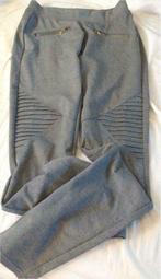 Grijze broek maat 170 c&a here + there met ritsjes De broek, Broek, Meisje, Ophalen of Verzenden, Zo goed als nieuw