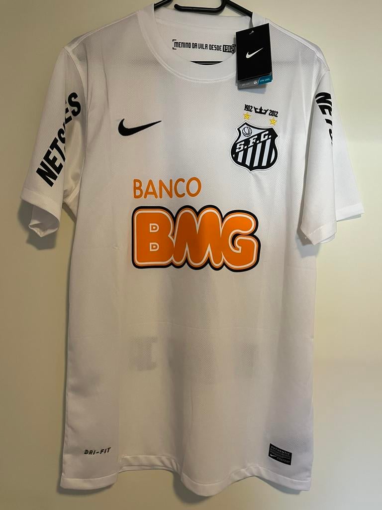 Voetbalshirt Santos Neymar JR 2012, Maat M, Ophalen of Verzenden, Nieuw, Shirt