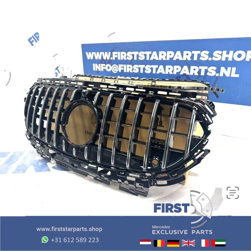 W214 GT GRIL Mercedes E KLASSE PANAMERICANA GRIL ZWART of CH, Gebruikt, -, Ophalen of Verzenden, -