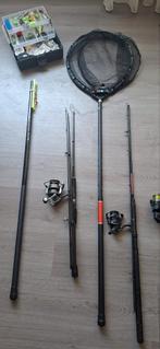 Complete vis uitrusting(nieuw/zgan), Ophalen, Gebruikt