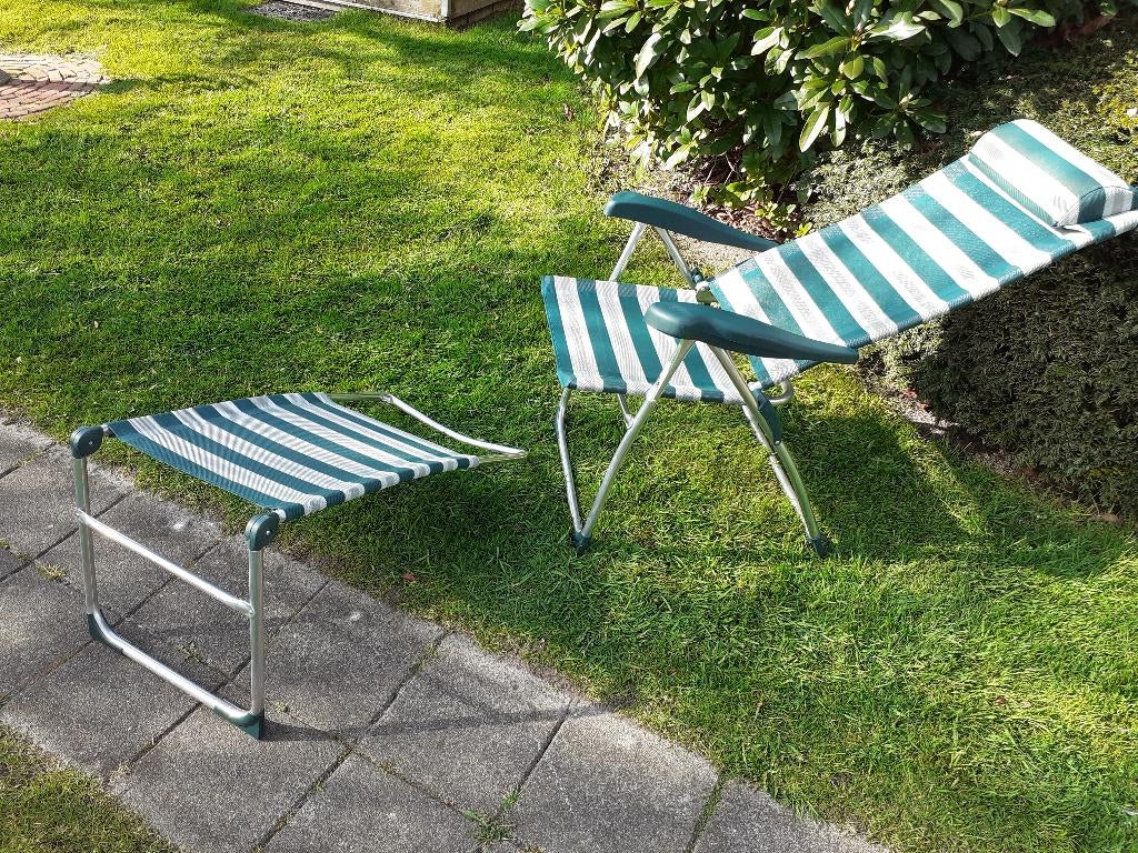 camping relax stoel CRESPO, Ophalen, Zo goed als nieuw, Campingstoel