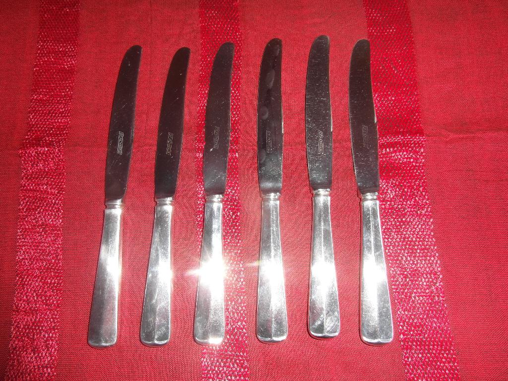 GERO ANTIEK VERZILVERDE DINER MESSEN HAAGS LOFJE 90., Antiek en Kunst, Antiek | Bestek, Ophalen of Verzenden