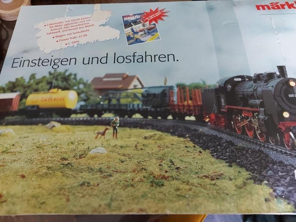 Märklin H0 Treinset no: 2952 met DELTA-Elektronik en C-rails, Hobby en Vrije tijd, Modeltreinen | H0, Ophalen of Verzenden, Wisselstroom