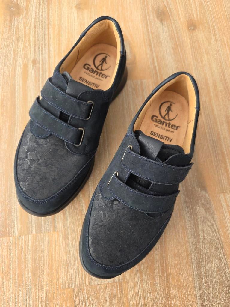 Ganter Comfortschoenen - Donkerblauw - Sensitiv, Kleding | Dames, Schoenen, Blauw, Ganter, Ophalen of Verzenden, Sneakers of Gympen
