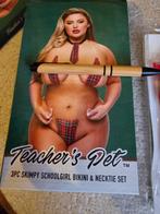 Schoolgirl pakje xl/xxl, Ophalen of Verzenden, Zwart, String