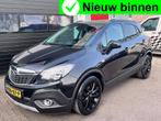 Opel Mokka X 1.4 Turbo Blackonblack Trekh|Navi|Camera|, Voorwielaandrijving, Gebruikt, Zwart, Leder