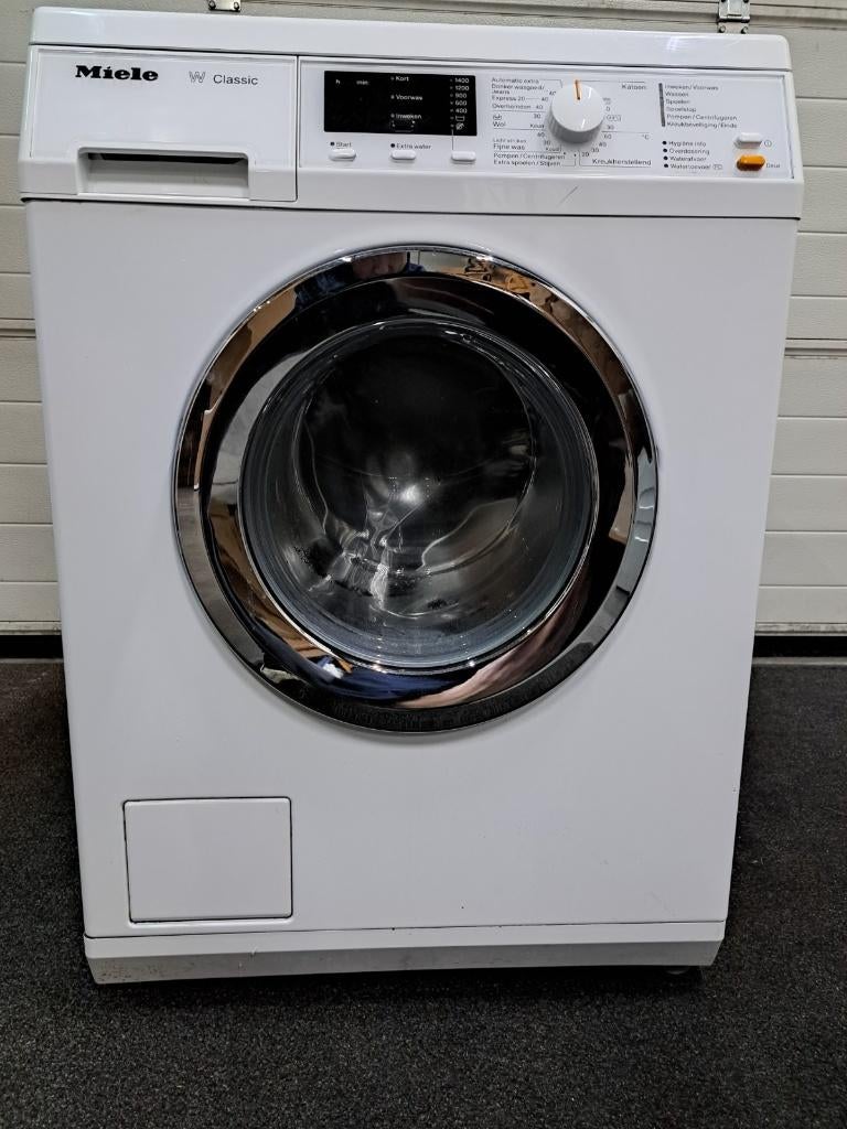 Miele WDA110 wasmachine. Gebruikt., Ophalen, 1200 tot 1600 toeren, Gebruikt, Voorlader