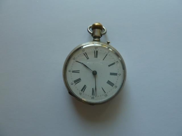 zakhorloge Remontoir, Overige merken, Overige materialen, Zakhorloge, Verzenden