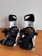 Nidecker Supermatic Snowboardbindingen Wit Maat M - Z.G.A.N., Sport en Fitness, Snowboarden, Ophalen of Verzenden, Zo goed als nieuw