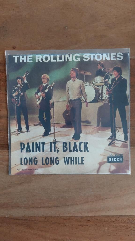 Rolling Stones  /  Paint it black, Cd's en Dvd's, Vinyl Singles, Gebruikt, Verzenden, 7 inch, Single