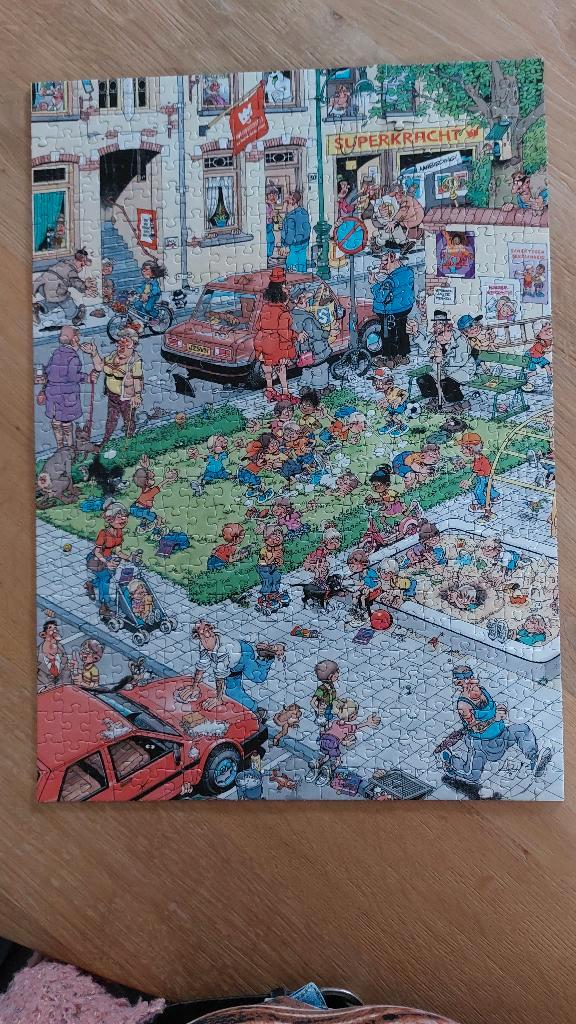 Jan van Haasteren   Special edition Kinderpostzegels, Hobby en Vrije tijd, Denksport en Puzzels, Zo goed als nieuw, Legpuzzel