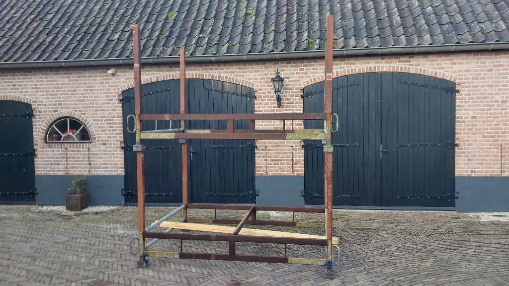 materiaal bokken, Doe-het-zelf en Verbouw, Steigers, Ophalen of Verzenden, Gebruikt, Overige typen, Minder dan 2 meter