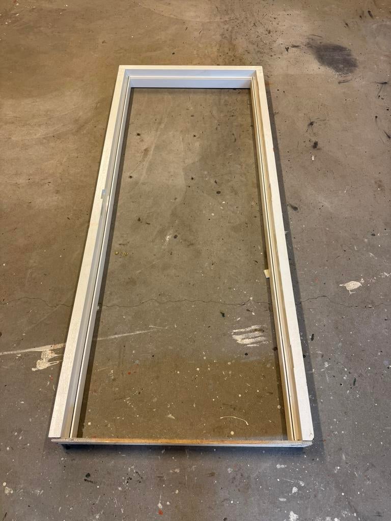 Hardhouten deurkozijn nieuw, Doe-het-zelf en Verbouw, Kozijnen en Schuifpuien, Deurkozijn, Nieuw, 150 tot 225 cm, Hout