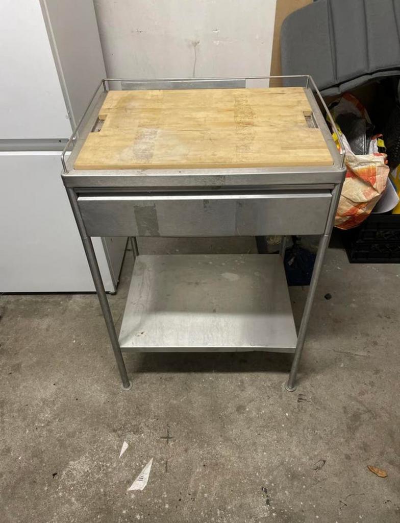 IKEA Keukentrolley met Snijplank - Extra Werkruimte, Ophalen, Gebruikt, IKEA, Keukentrolley