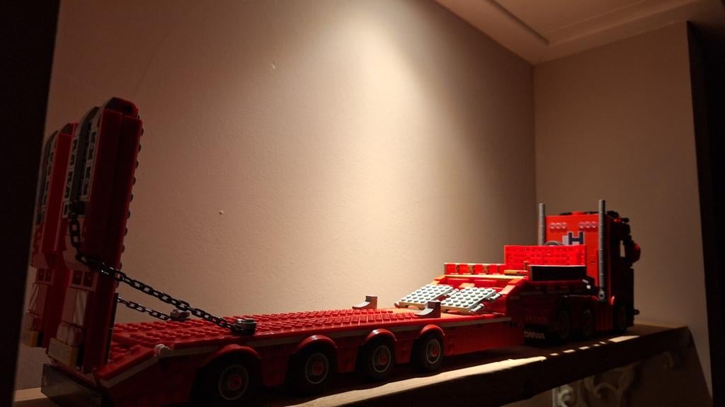 Lego Scania V8 S770 Vrachtwagen met Oplegger, Ophalen of Verzenden, Zo goed als nieuw, Complete set, Lego